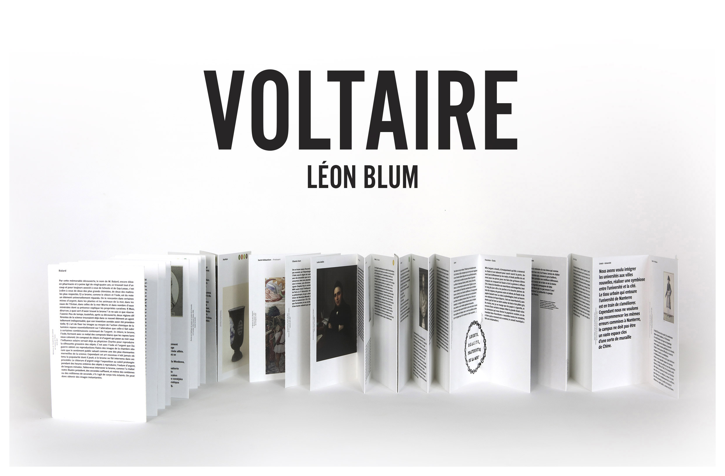 Voltaire – Léon Blum / En cours (projet personnel)